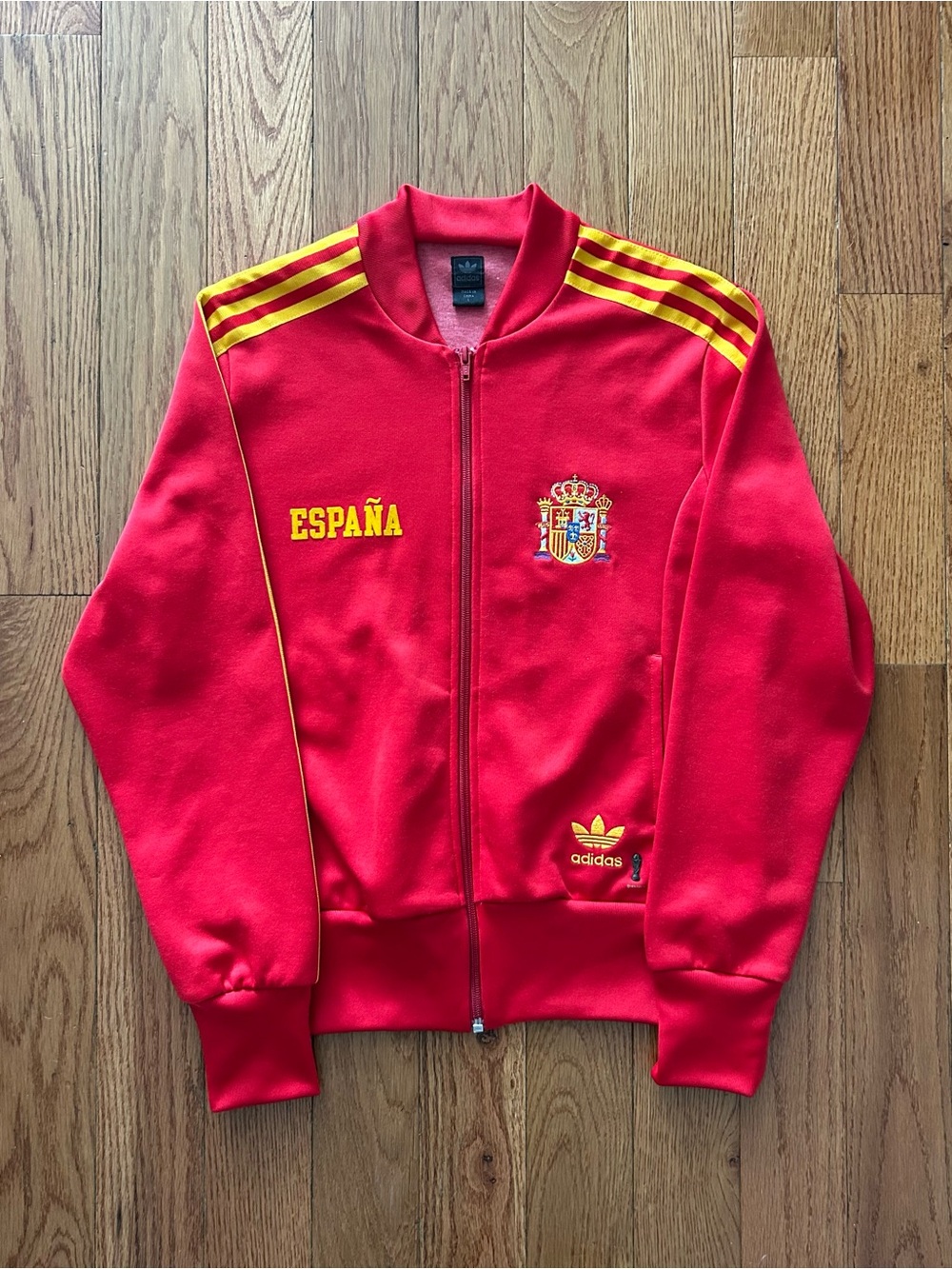 Spain España 2006 WC Adidas Track Jacket Size Large